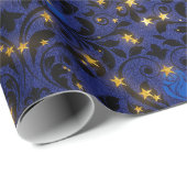 神秘的な星 ラッピングペーパー (ロールコーナー)