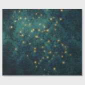 神秘的な星 ラッピングペーパー (フラット)