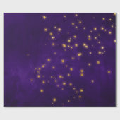 神秘的な星 ラッピングペーパー (フラット)