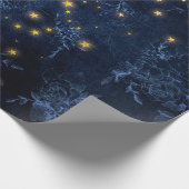 神秘的な星 ラッピングペーパー (角)