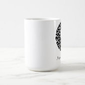 神秘的な月の店のロゴのコップ コーヒーマグカップ (中央)