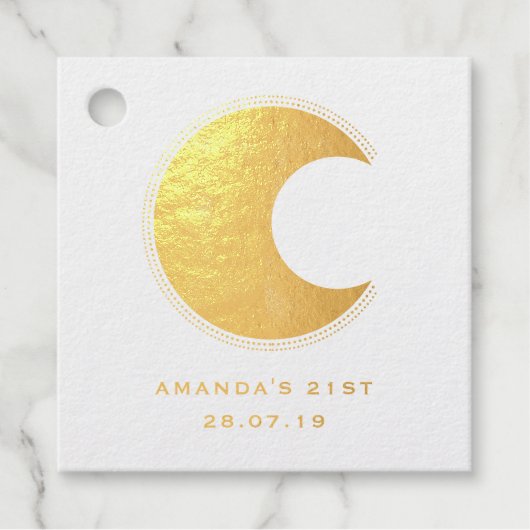 神秘的な月 フェイバータグ (正面)