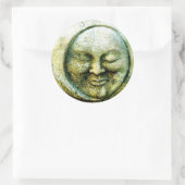 神秘的な月 ラウンドシール (バッグ)