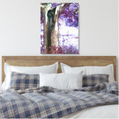 神秘的な木 キャンバスプリント (インサイチュ (寝室))