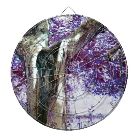 神秘的な木 ダーツボード (正面)