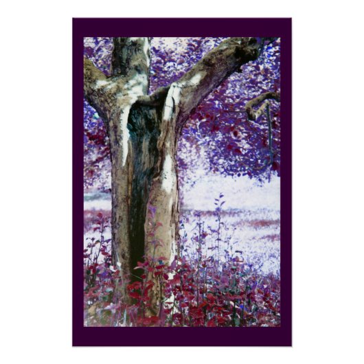 神秘的な木 ポスター (正面)