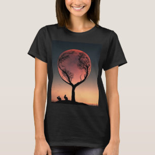 神秘的な木 Tシャツ