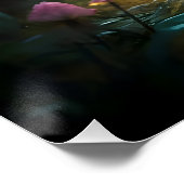 「神秘的な格言コテージお洒落:マッシュルームヘブン ポスター (コーナー)