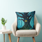 神秘的な森のアイツリーアート クッション (椅子)