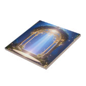 神秘的な森のアーチタイル タイル (側面)