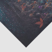 神秘的な森の切り離し 薄葉紙 (詳細)