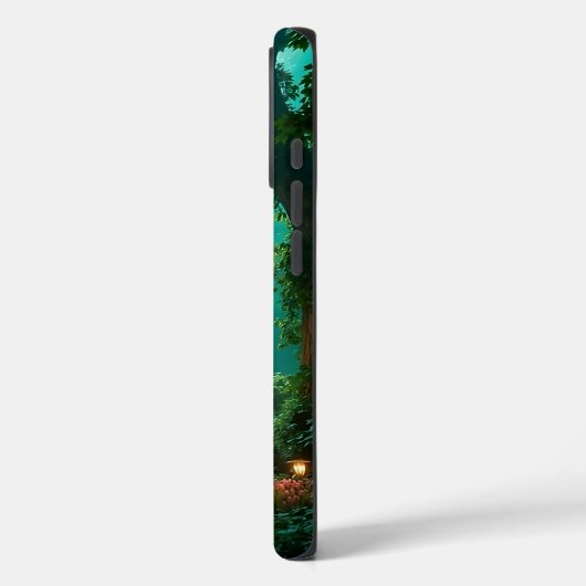 神秘的な森の日の出iPhoneケーユニークス Case-Mate iPhoneケース (裏面 / 左)