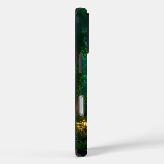 神秘的な森の日の出iPhoneケーユニークス Case-Mate iPhoneケース (裏面 / 右)