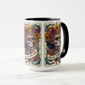 神秘的な森の最後の飛んでいるF🦋ck マグカップ (正面右)