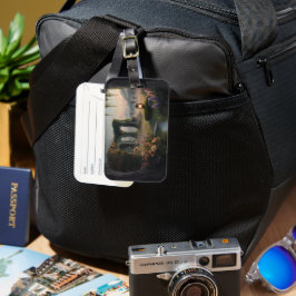 神秘的な森の荷物タグ ラゲッジタグ