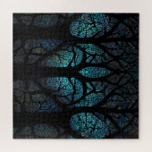 神秘的な森モザイク ジグソーパズル (横)