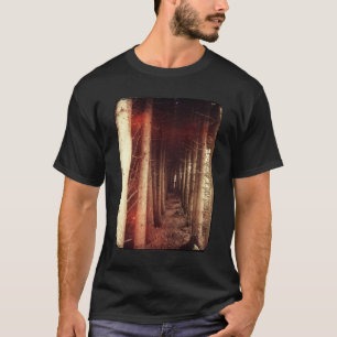 神秘的な森林ワイシャツ Tシャツ