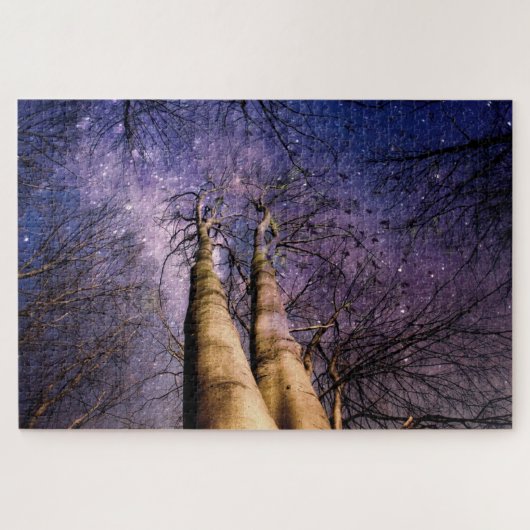 神秘的な森林 ジグソーパズル (横)