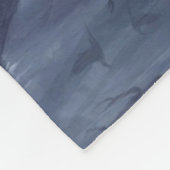 神秘的な森 フリースブランケット (角)