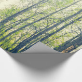 神秘的な森 ラッピングペーパー (角)