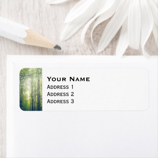 神秘的な森 ラベル (インサイチュ)