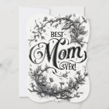 神秘的な母の日のカード