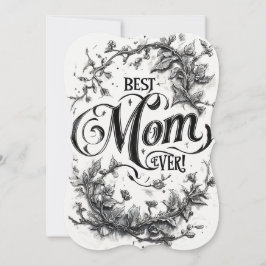 神秘的な母の日のカード