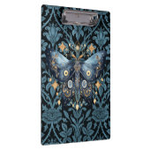 神秘的な水の色ブルーと金ゴールドナイトモス クリップボード (右)