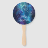 神秘的な水カラーバチェロレッテ ハンドファン (正面)