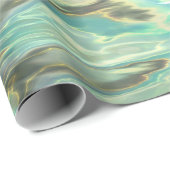 神秘的な水包み紙 ラッピングペーパー (ロールコーナー)