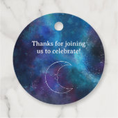 神秘的な水彩画の独身最後の夜 フェイバータグ (裏面)