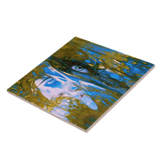 神秘的な水 タイル (側面)