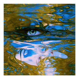 神秘的な水 ポスター