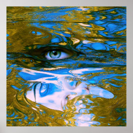 神秘的な水 ポスター