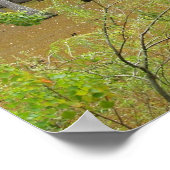 神秘的な沼のポスター ポスター (角)