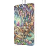 神秘的な洞窟のカラフル宝石 カーエアーフレッシュナー (左)