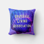 神秘的な海の優雅な生活 クッション (正面)