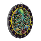 神秘的な海タコのダーツボード ダーツボード (正面左)