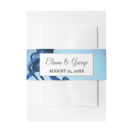 神秘的な海結婚タコ 招待状ベリーバンド