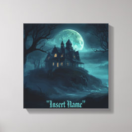 神秘的な海辺の場所 キャンバスプリント