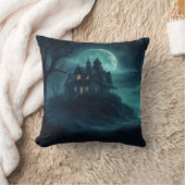 神秘的な海辺の場所 クッション (ブランケット)