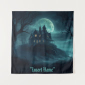 神秘的な海辺の場所 タペストリー (正面)