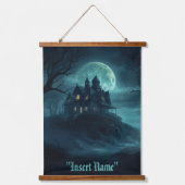 神秘的な海辺の場所 吊り下げ型タペストリー (正面)