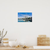 神秘的な港クリッパー船ポスター ポスター (キッチン)