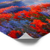 神秘的な湿地 ポスター (角)