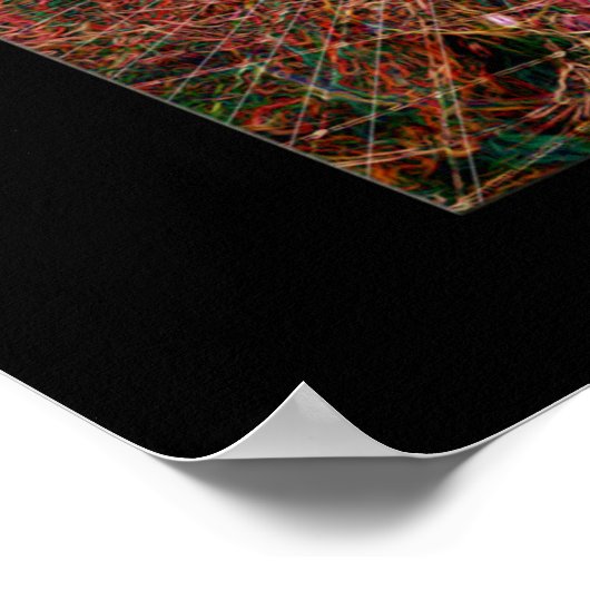 神秘的な火 ポスター (角)