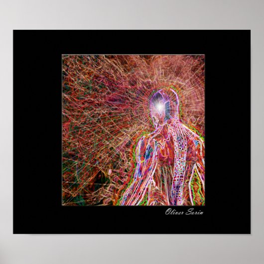 神秘的な火 ポスター (正面)