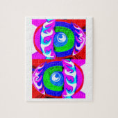 神秘的な特別な卵アート ジグソーパズル (縦)