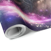 神秘的な狼の力 ラッピングペーパー (ロールコーナー)