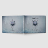 神秘的な狼の頭。 ゲストブック (全面)